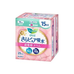 ロリエ　さらピュア吸水　超吸収スリム　１５ｃｃ　２５枚　
