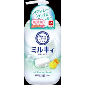 ミルキィボディソープ フローラルせっけんの香り ポンプ付 500ml