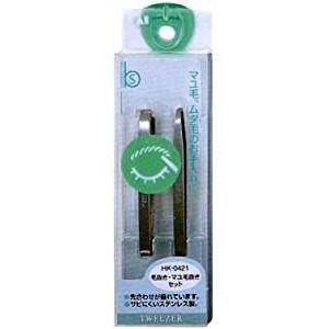 ヨシカワ 郷技 毛抜きペアセット YJ2366 毛抜きセット ステンレス製