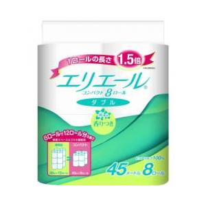 エリエール　トイレットコンパクト　ダブル　８Ｒ