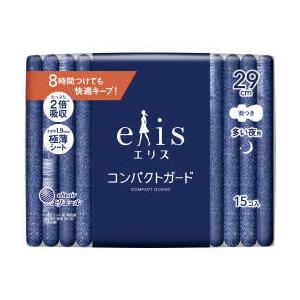 エリスコンパクトガード（多い夜用）290羽つき 15枚