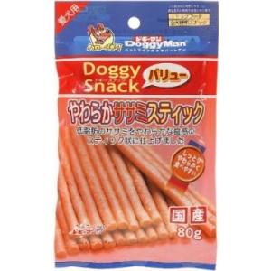 ドギースナックバリュー　やわらかササミスティック　８０ｇ