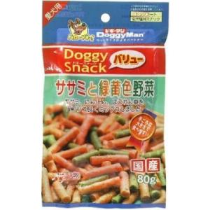ドギースナックバリュー　ササミと緑黄色野菜　８０ｇ
