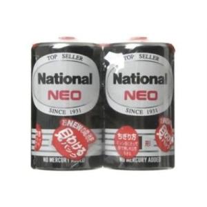パナソニック　マンガン乾電池　ネオ　黒　単１形　２本パック　Ｒ２０ＰＮＢ２ＶＳＥ
