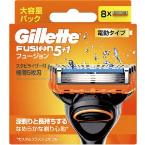 Gillette ジレット フュージョン マニュアル 替刃8B : 春かぜ千里 日