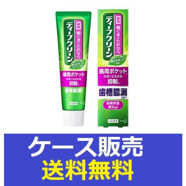 （1ケース販売）「ディープクリーン　薬用ハミガキ　１００ｇ」　48個の詰合せ