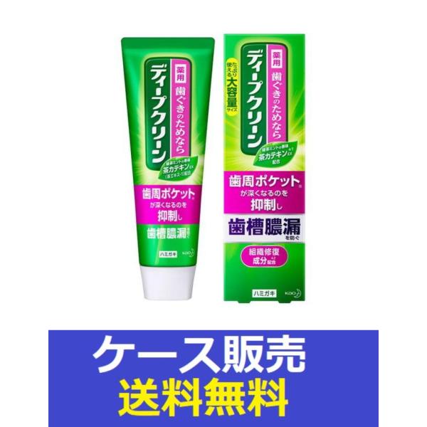 （1ケース販売）「ディープクリーン　薬用ハミガキ　１６０ｇ」　48個の詰合せ