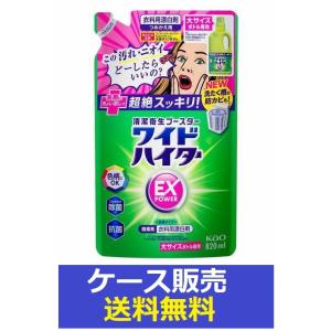 （1ケース販売）「ワイドハイター　ＥＸパワー　大　つめかえ用 820ｍｌ」　15個の詰合せ