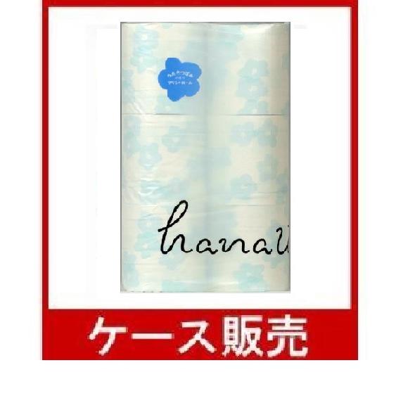 （1ケース販売）「つぼみ　ｈａｎａｕｔａ　プリント　１２Ｒ−ダブル」　8個の詰合せ