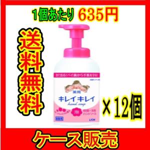 （ケース販売）　「キレイキレイ 薬用 泡ハンドソープ フルーツミックスの香り  550ml」　12個の詰合せ｜wakeari