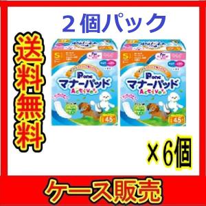 【数量限定】（ケース販売）　「P.one ピーワン マナーパッド Active ビッグパック S 45枚×2個パック」　6個の詰合せ｜wakeari