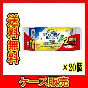 （1ケース販売）「オシッコ汚れ専用　おそうじシート　３０枚×２個パック」　20個の詰合せ｜wakeari