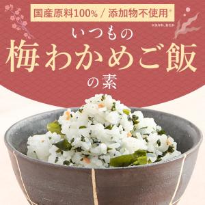 わかめご飯の素 梅 ふりかけ 無添加 40g ...の詳細画像3