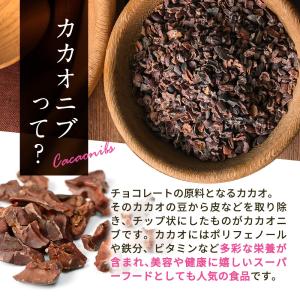 カカオニブ オーガニック 100g 2袋 有機...の詳細画像4