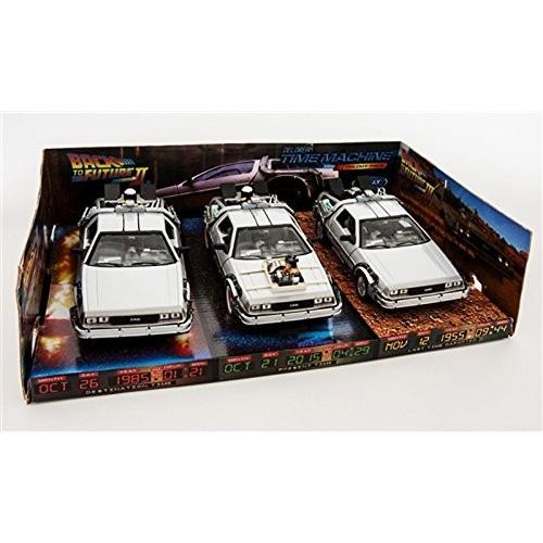 WELLY 1:24スケール "BACK TO THE FUTURE 1/2/3" "TIME MA...