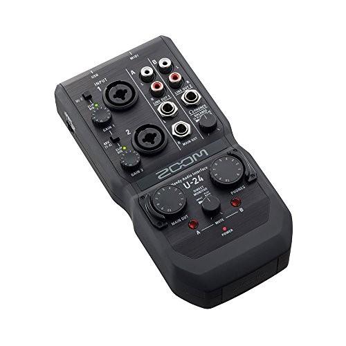 ZOOM ズーム ハンディオーディオインターフェース U-24