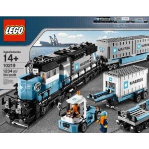 レゴ lego 10219 マースクトレイン Creator Maersk Train 1234ピース 鉄道 電車 クリエイター