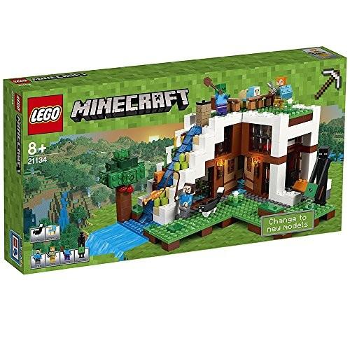 LEGO レゴ マインクラフト Secret Waterfall Escape 滝のふもと 2113...
