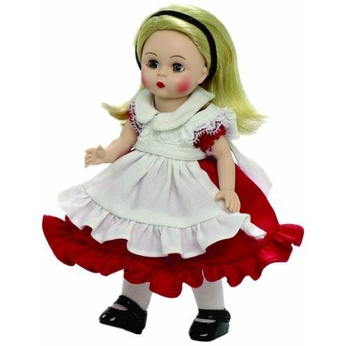 Madame Alexander Alice in Wonderland Red Dress 8&quot; ...