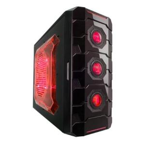 Apevia X-Cruiser3 ATX with USB2.0,USB3.0, and audio ports, fan speed controller, and colored VU/Te