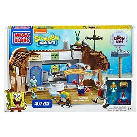 Mega Bloks（メガブロック）スポンジ・ボブ "カニカーニのバーガーショップ"