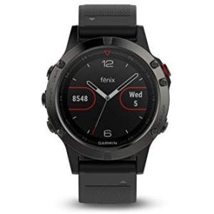 Garmin Fenix 5 Sapphire Watch Black With Black Band, One Size