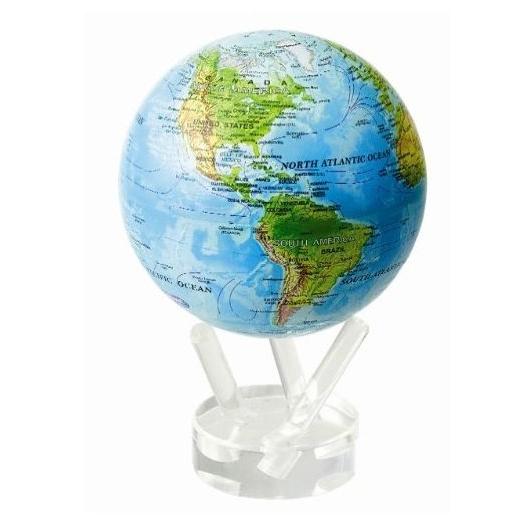 光で回る地球儀 ムーバグローブ MOVA Globe 4.5インチシリーズ
