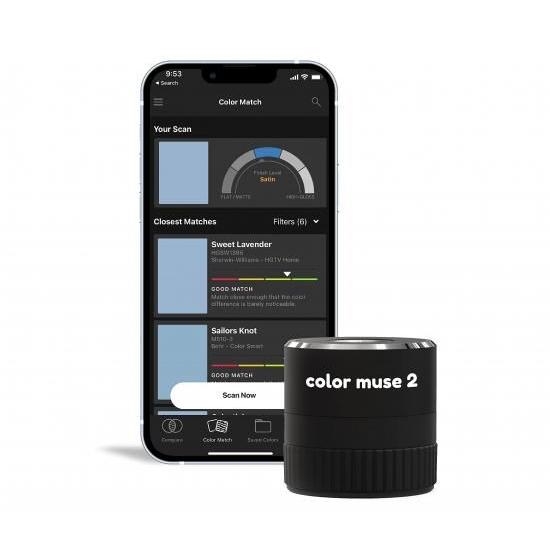 瞬時に色を数値で比較！持ち運びに便利なスマートフォン対応型測色計 ColorMuse2
