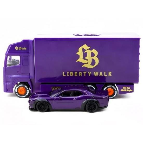 TARMAC WORKS 1/64 LIBERTY WALK - DODGE CHALLENGER ...