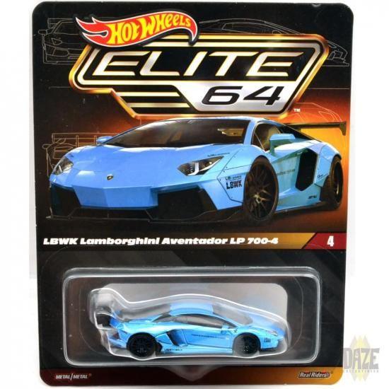 Hot Wheels ELITE 64 - LBWK LAMBORGHINI AVENTADOR L...