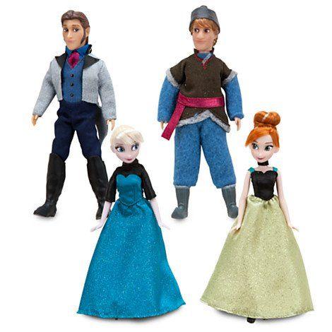 Disney USディズニー公式アナと雪の女王 Frozen フローズンミニドールセット Mini ...