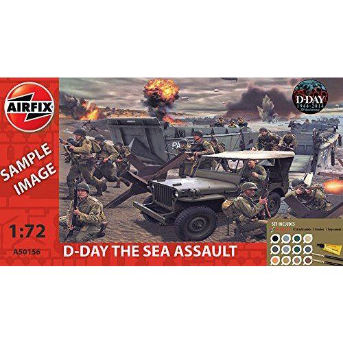Airfix 1:72 Scale D-Day The Sea Assault Gift Set