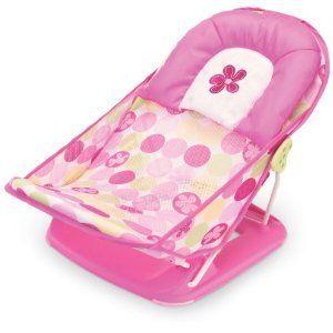 Deluxe Baby Bather - Pink -　赤ちゃんための安全バスチェア （お風呂チェア...