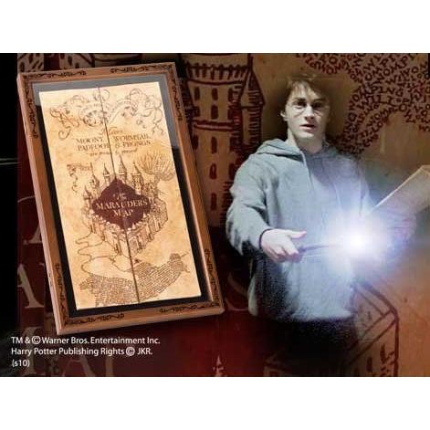 　ハリーポッター　忍びの地図　額入り　レプリカ　Marauders Map Display Case