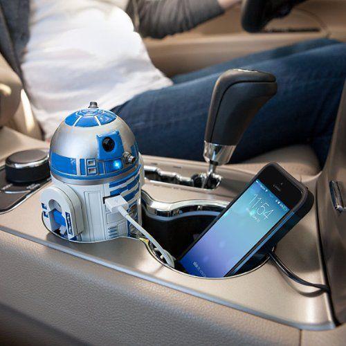 スターウォーズ　R2-D2 USB 車載充電器 iPhon, iPad, Androido対応