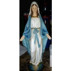 聖母マリア像 置物 樹脂製 ミニ 22cm クリスマス 卓上 装飾 オブジェ