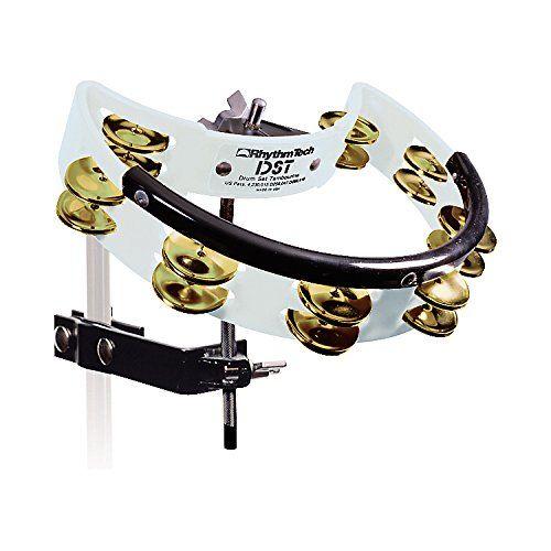 RhythmTech Drum Set Tambourine with Brass Jingles ...