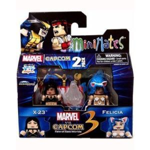 マーヴル vs カプコン3 ミニメイツ 2パック シリーズ3/X-23 vs フェリシア