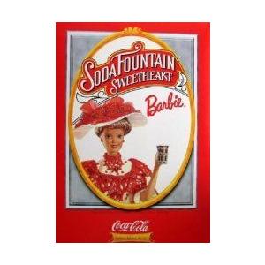 バービー Coca Cola Soda Fountain Sweetheart ドール- コレクターズエディション 1st シリーズ 131002fn