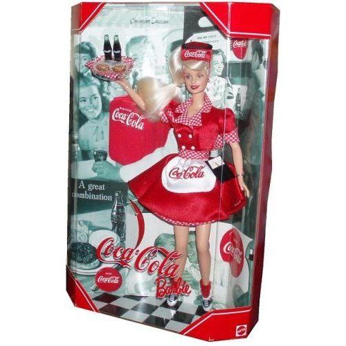 1999 Barbie バービー Collectibles - Coca-Cola Babie #1...