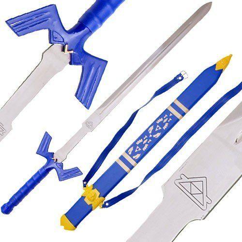 Legend Of Zelda 42&quot; Link&apos;s Master Sword with Scabb...