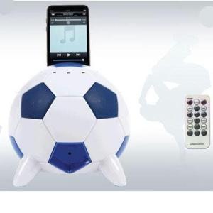 iPod・iPhone対応★MISOCCER-01-BLU　MI-サッカー2.1　ステレオスピーカー...