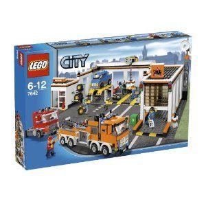LEGO(レゴ) シティ】 シティの町 自動車修理工場 7642 : ワールド