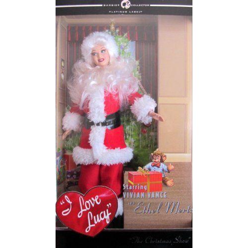 I Love Lucy ETHEL MERTZ Santa Barbie バービー Doll 人形 ...