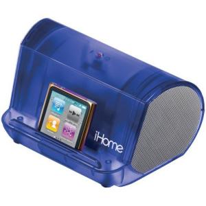 iHome iHM9LT ポータブル スピーカー ブルー iPod iPhone MP3｜wakiasedry