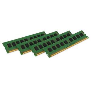 Kingston Technology ValueRAM 32GB Kit (4 x 8GB) 1600MHz DDR3 ECC CL11 DIMM with TS Intel Desktop M｜wakiasedry