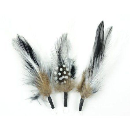 Touch of Nature 3-Piece Feather Pick with Nylon Lo...