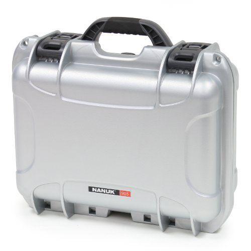Nanuk 915 Case with Padded Divider (Silver)