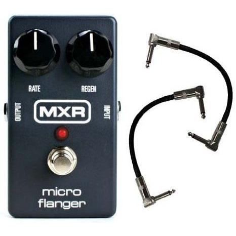 MXR M152 Micro Flanger w/(2) 6" patch cables