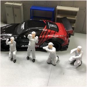 1/64フィギュア ぽっちゃり作業員 : わき役黒ちゃんヤフー店 - 通販